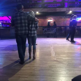 Line dancing lessons