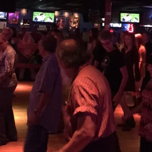 I especially love the multi generational group on the dance floor.
