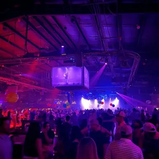 a crowd of people at a concert