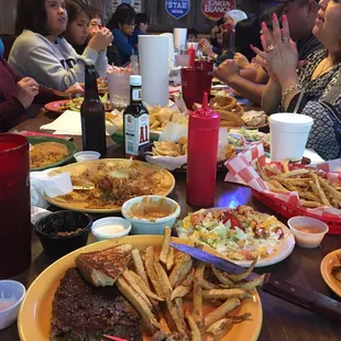 Patio bar accommodates large parties!