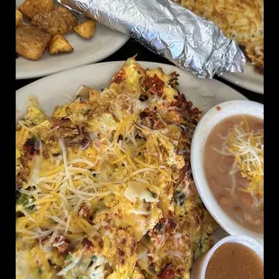 Migas (missing the sour cream that it supposed to come with)