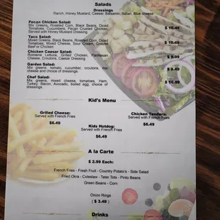 Menu page 2 May 15, 2023