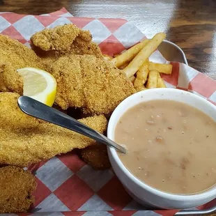 6pc Catfish with hush puppies and choice of 2 sides. $14.49 (3pc is $11.49) on 5/11. Yummy!