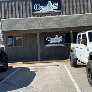 Outside front enterance