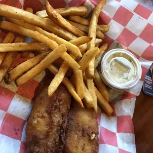 Fish and French fries