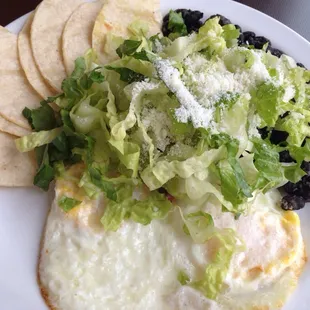 Huevos rancheros, really good!