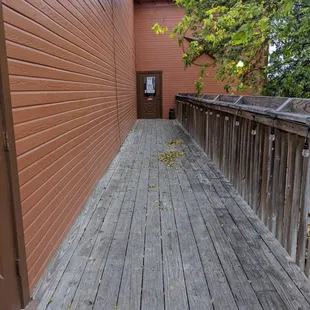 Walkway to door
