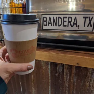 White chocolate mocha with oat milk