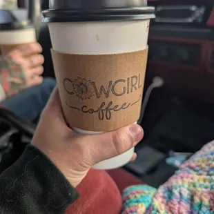 Honey oat milk latte