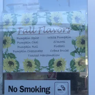 Fall flavors 11/12/2019