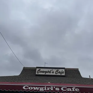 Cowgirl&apos;s (Cowgirls?) Cafe entrance