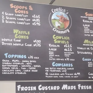 Menu Board