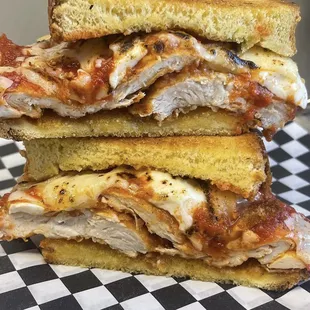 Chicken Parmo Sando