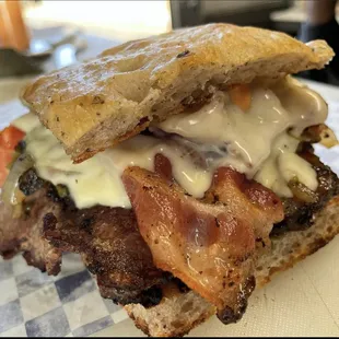 Brisket Breakfast Sando