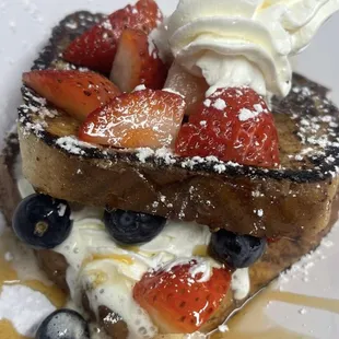 Berries and Cream French Toast