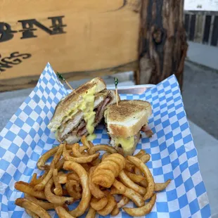 chicken cordon blue sandwich!