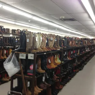 Tons of boots!