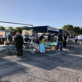 More vendors including Shine's Farmstand which accepts SNAP tokens