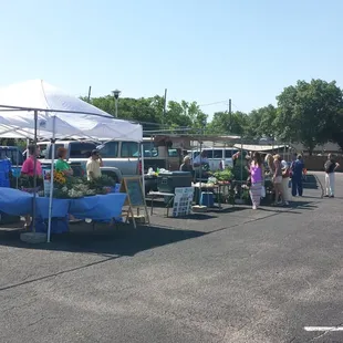 farmers selling their produce