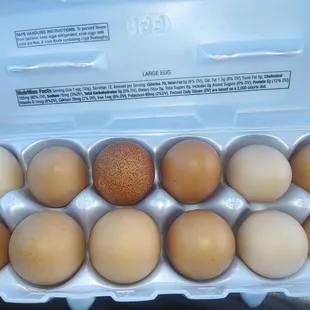 Farm fresh eggs$6