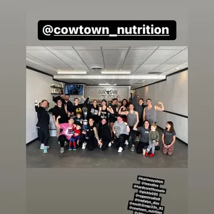 a group of people posing for a picture