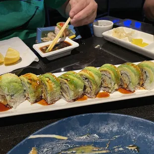 Caterpillar roll