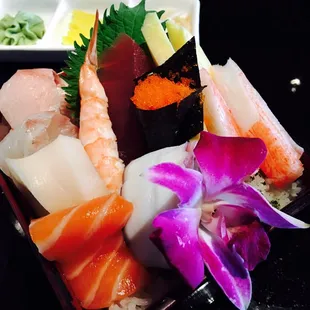 sashimi, sushi and sashimi, sushi, food