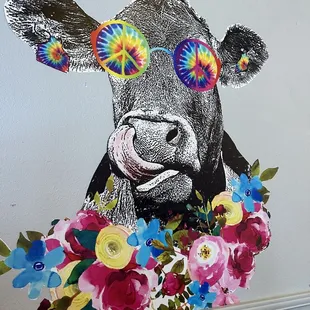 Wall cow!