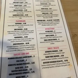 2/15/2025 menu