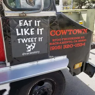 a cowtown truck