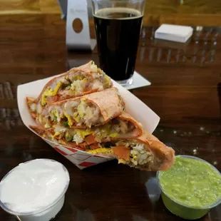 Quesadilla was awesome for $12