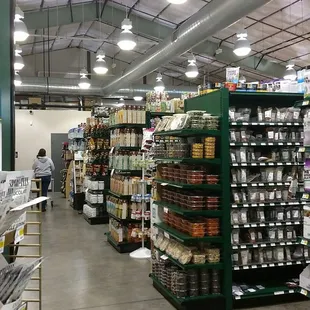 a grocery store aisle