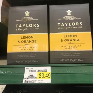 Taylor's!! Worth a trip here for a box of tea bags. Simply the BEST!! :d