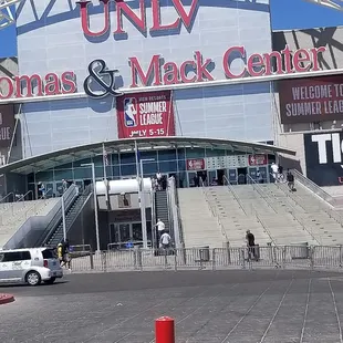 Cox Pavilion and Thomas &amp; Mack