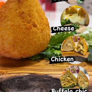 different types of food