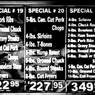 Menu prices might be different over time