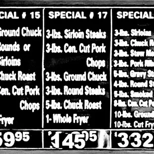 Menu prices might be different over time