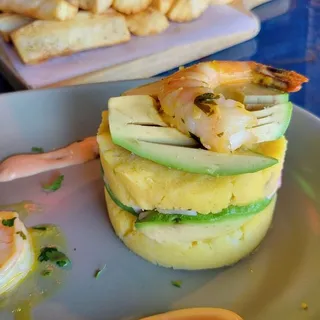 Shrimp causa