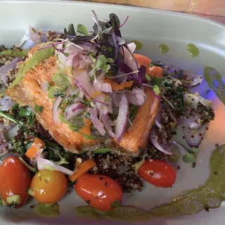 Organic Scottish salmon