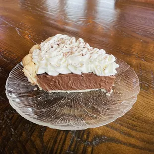 Chocolate cream pie