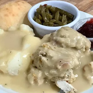 Chicken and dressing