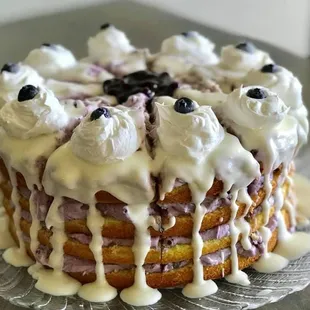 Blueberry lemon cake