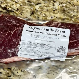 Sirloin steak