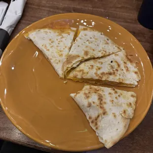 Chicken quesadillas