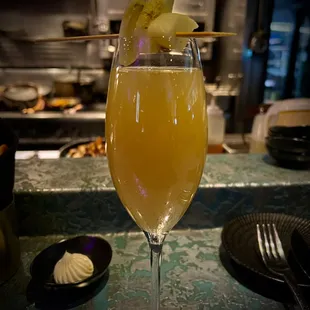 Vanilla Pear Sparkler