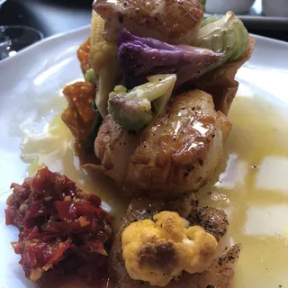 Seared Diver Scallops