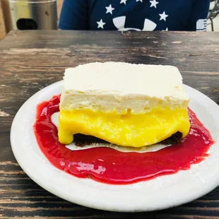 Yummy homemade lemon dessert!