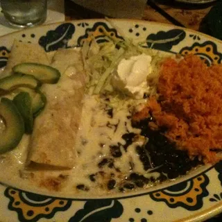 Jessica's Blackened Chicken Enchiladas