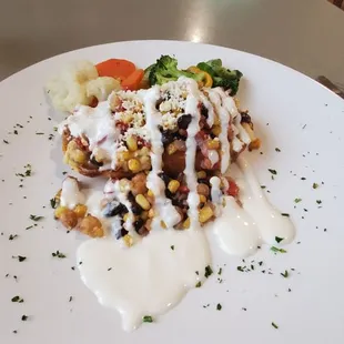 The Vegetable Coyote (based around yams) is a flavorful mix of sweet and savory.