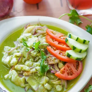 Spicy Shrimp Aguachile